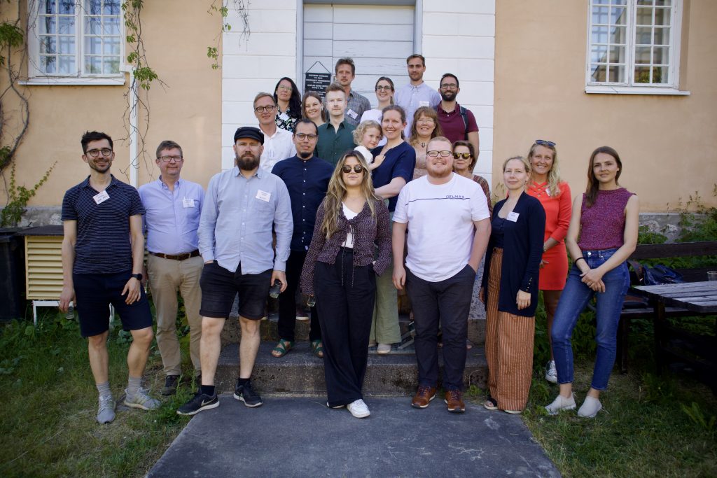  Mapineq team in our Summer meeting in Seili, Finland