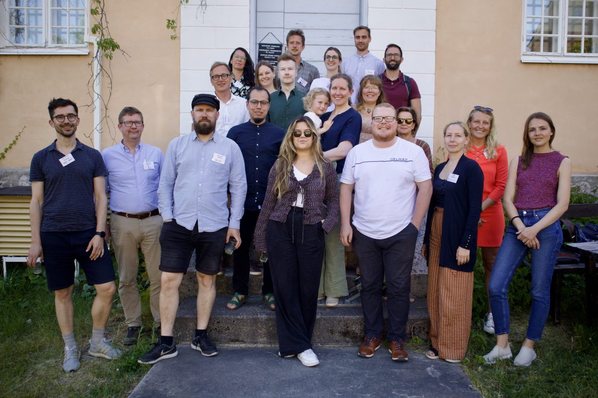 Mapineq team in our Summer meeting in Seili, Finland